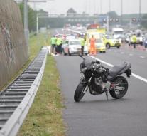 Motorrijder dies after accident A2 Nieuwegein