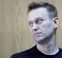 Navalny continues protest
