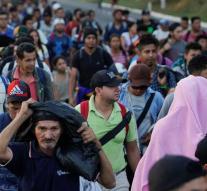 New caravan migrants reach Mexico