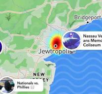 New York on Snapchat suddenly 'Jewtropolis'