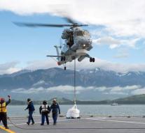 New Zealand Navy Kaikoura reached