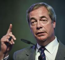Nigel Farage pictured at FBI research
