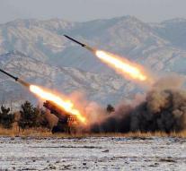 North Korea fires missiles off again