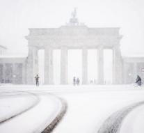 Nuisance by wintry weather in Germany