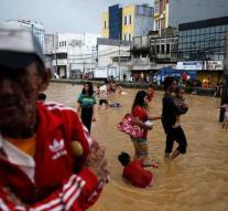 Nuisance caused by floods Jakarta