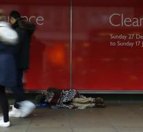 Number of homeless people in London has doubled in five years