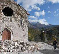 Numerous aftershocks in Italy