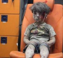 Omran (5) face Syrian war