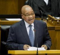 Opposition disrupts speech Zuma