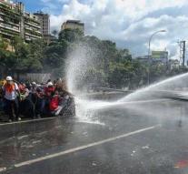 Opposition leaders Venezuela injured by protest