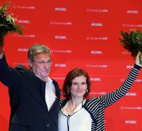 Opposition party Die Linke reelect leading duo