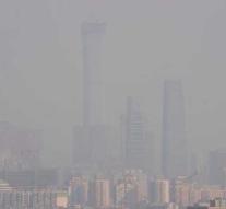Orange smog alarm in Beijing: companies have to reduce emissions