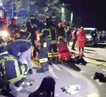 Panic outbreak disco Italy: 6 dead, 100 wounded