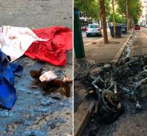 Paris seems to be a disaster area after World Cup riots