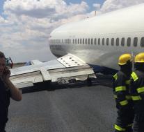 Passengers unhurt after horror landing