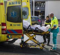 Patients satisfied with the care of ambulances