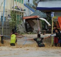 Philippines typhoon death toll runs