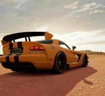 Photos of racing game Forza Horizon 3 not real ones