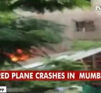 Plane crashes in Mumbai, several deaths
