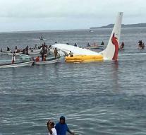 Plane sinks off Micronesia