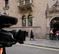 Police raids and house searches in Barcelona