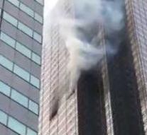 Police tear off for fire in Trump Tower