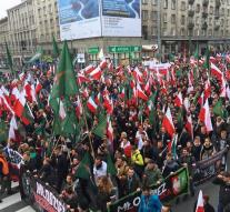 Polish officials have to work on protest day