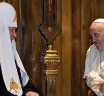 Pope and Patriarch meet in Havana