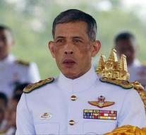 Prince Vajiralongkorn attached to Thai king