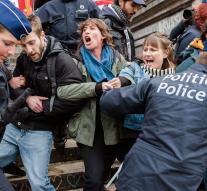 Protesters against racism arrested in Brussels