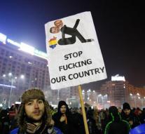 Protests against corruption Romania hold