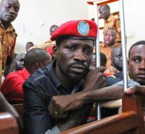 Protests in Uganda after stopping pop star Bobi Wine