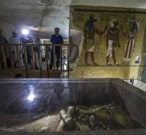 Radar image shows: Additional rooms Tutankhamun