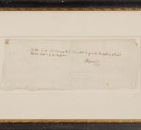 Rare letter Mozart auctioned
