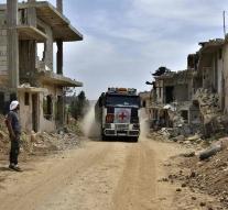 Red Cross after four years in besieged Harasta