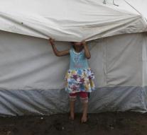 Refugee children far from school