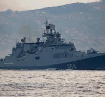 Russia sends frigate to the Mediterranean