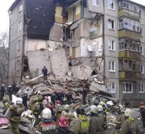 Russian flat partially collapsed after blasts