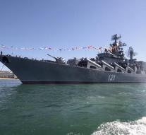 Russian naval exercises in Mediterranean Sea