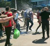 Russian opposition leader attacked by Cossacks