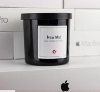 Scented Candle smell like 'new Mac'