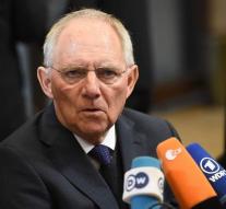 Schäuble: care for refugees near Syria