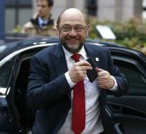 Schulz departing Brussels: it was an honor