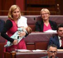 Senator who gave breastfeeding resigns