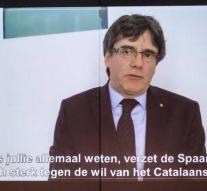 Separatist leader Catalonia gives it up