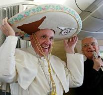 Several days Pope begins visit to Mexico