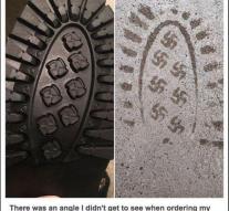 Shoe manufacturer has 'swastika soles' back
