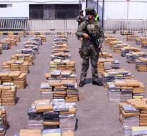 Six tons of cocaine seized in Europe