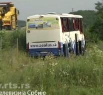 Slovak coach accident in Serbia