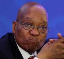 South African president Zuma is resigning